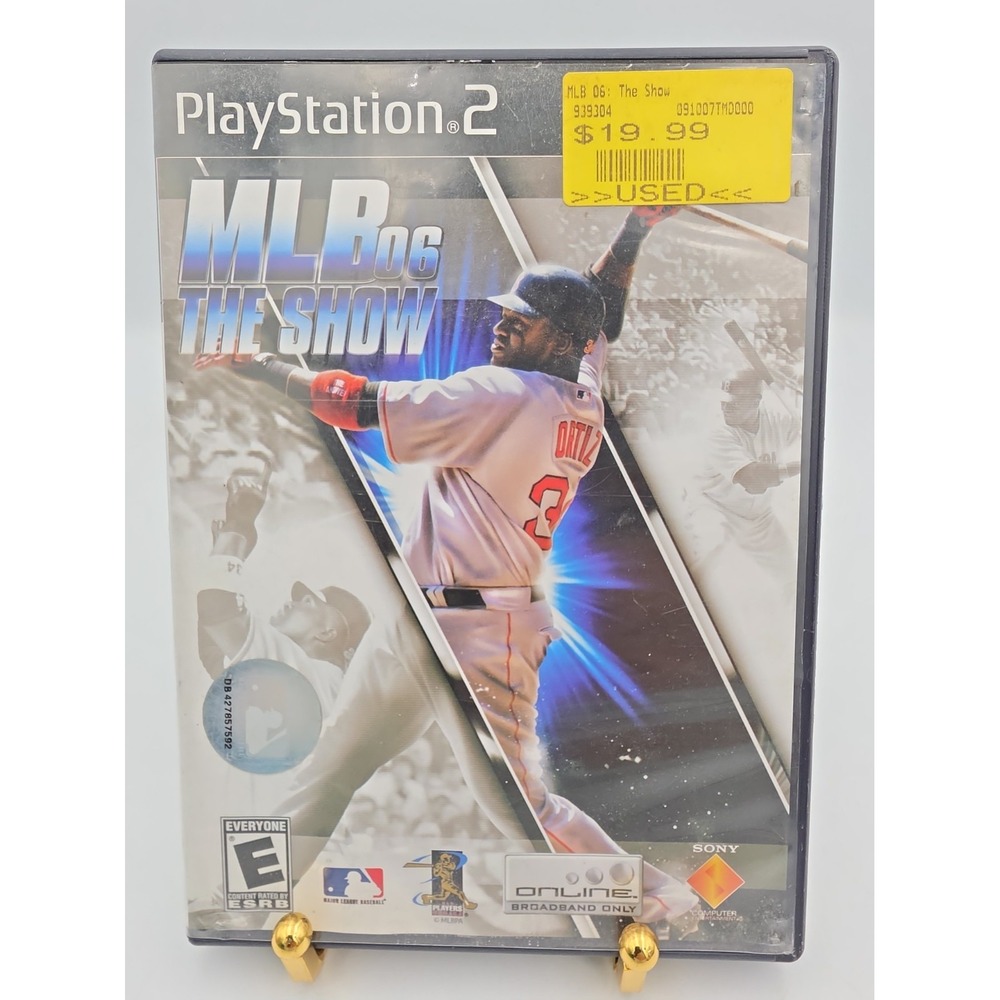 MLB 06 The Show Sony PlayStation 2 PS2 Game CIB SCUS-97500 Tested
